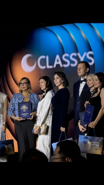Награда IDEAL CLINIC на CLASSYS & VOLFORMER CLUB 2026